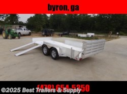 2023 Aluma 8116 BT SR side load aluminum trailer atv utv moto
