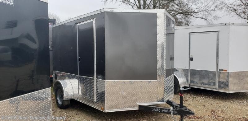 7x10 Cargo Trailer for sale | New Quality Cargo 7x10 MCP ramp door 2 ...