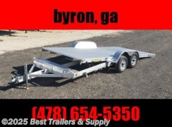 2024 Aluma 8218 Tilt aluminum car hauler trailer aluminum