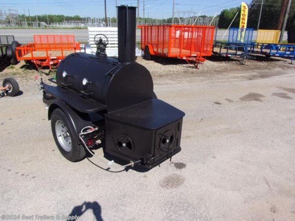 2021 Miscellaneous Bubba Grills 175R38 Reverse Flow BBQ smoker traile available in Byron, GA