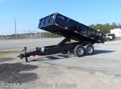 2022 Hawke 8x14 24 High Side Low Pro dump trailer with ramps