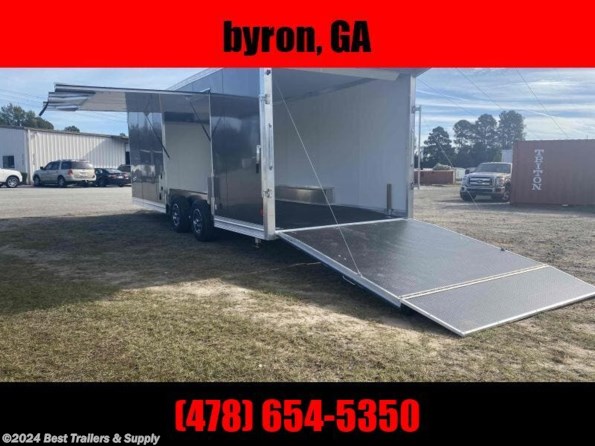 2024 Mission Trailers 8x224 aluminum Tandem Axle enclosed light race rea available in Byron, GA