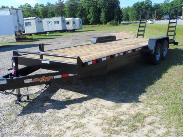 2022 Down 2 Earth 82x26 14k Wood Deck 7x26 equipment atv trailer available in Byron, GA