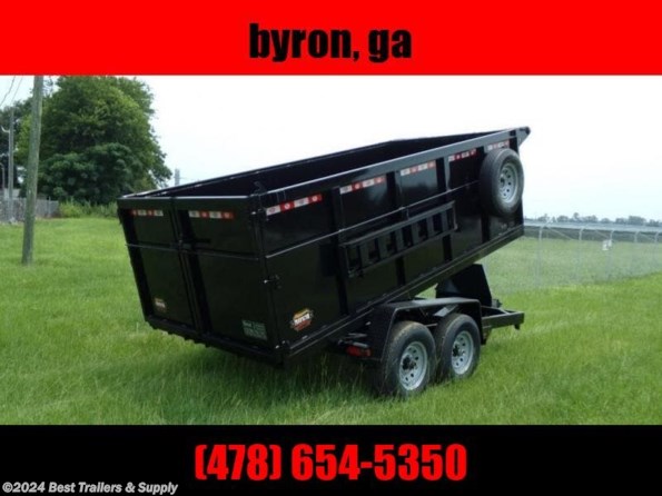 2023 Covered Wagon 7X14 dump trailer 4ft Sides 14k w/ Tarp & Spare available in Byron, GA