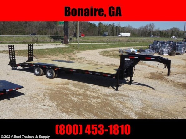 2022 Superior Trailers 25+5 deckover gooseneck trailer equipment  flatbed available in Byron, GA