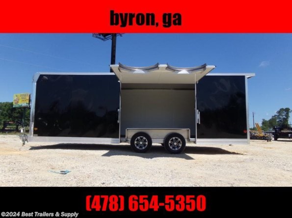2024 Mission Trailers aluminum frame lightweight carhauler trailer enclo available in Byron, GA