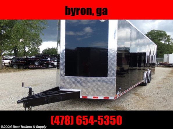 2022 Elite Trailers 8.5x28 14k Enclosed Carhauler cargo trailer w/ Ram available in Byron, GA