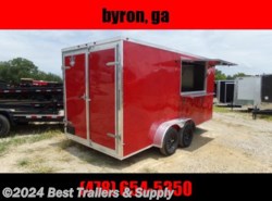 2022 Freedom Trailers 7X16 RED concession trailer
