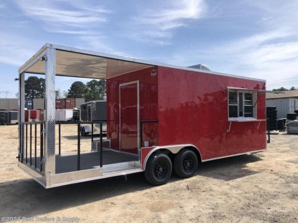 2022 Empire Cargo 8.5x24 Concession trailer bbq porch vending 16' bo available in Byron, GA