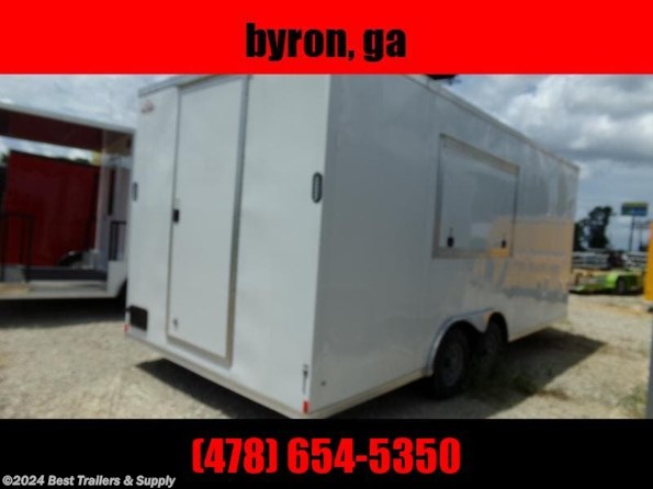 2023 Rock Solid Cargo 8 X 20 BBQ trailer concession available in Byron, GA