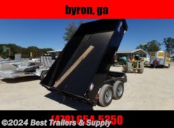 2022 Hawke 6x10 20" High Side Low Pro dump trailer with ramps