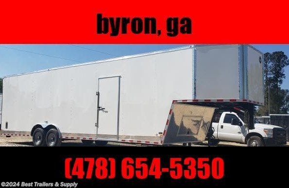 2023 Elite Trailers 36 ft gooseneck enclosed cargo 8 tall available in Byron, GA