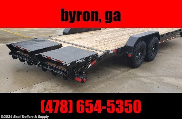 2023 PJ Trailers 82 x 24equipment w monster ramps available in Byron, GA
