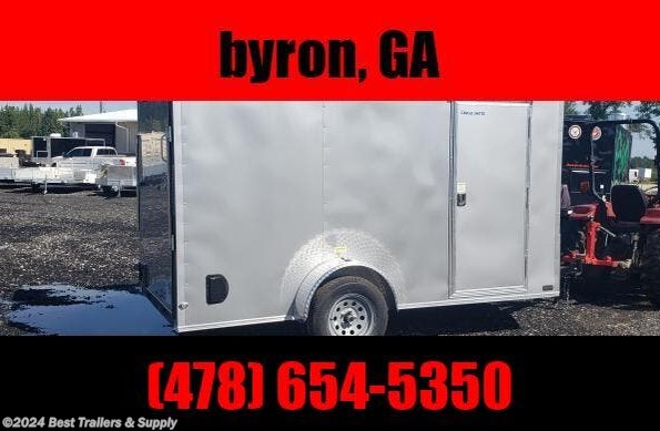 2023 Miscellaneous Cargo United 6x12 silver Enclosed Cargo Trailer available in Byron, GA
