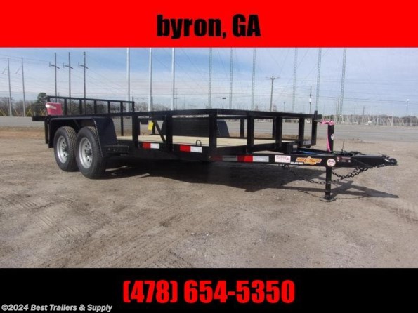 2024 Down 2 Earth 82x16 TA 2" Tube utility atv mower trailer dove ta available in Byron, GA