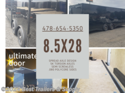 2024 Covered Wagon 8.5x28 10k Enclosed Carhauler w/ Ramp door trailer