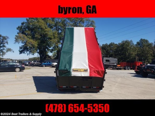 2024 Down 2 Earth 7x16 48 high side 14k dump trailer available in Byron, GA