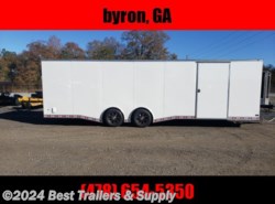 2024 Covered Wagon 8.5x28 14k Enclosed Carhauler w/ Ramp door trailer