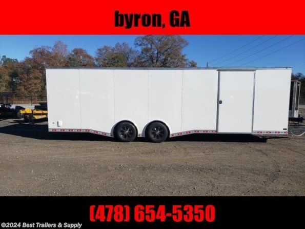 2024 Covered Wagon 8.5x28 14k Enclosed Carhauler w/ Ramp door trailer available in Byron, GA