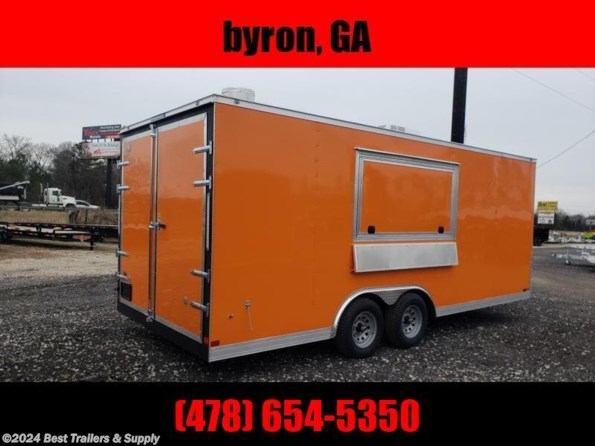 2024 Covered Wagon 8.5X20 10K orangw cxoncession available in Byron, GA