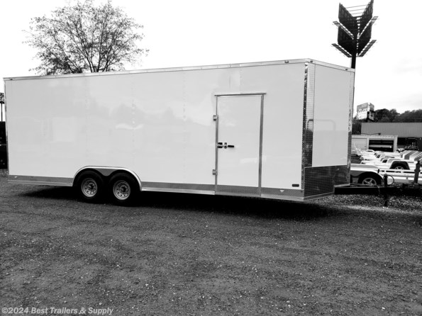 2024 Elite Trailers 8.5x24 14k Enclosed cargo Carhauler trailer extra available in Byron, GA