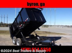 2024 Down 2 Earth 6x12 48 high side 10k dump trash trailer
