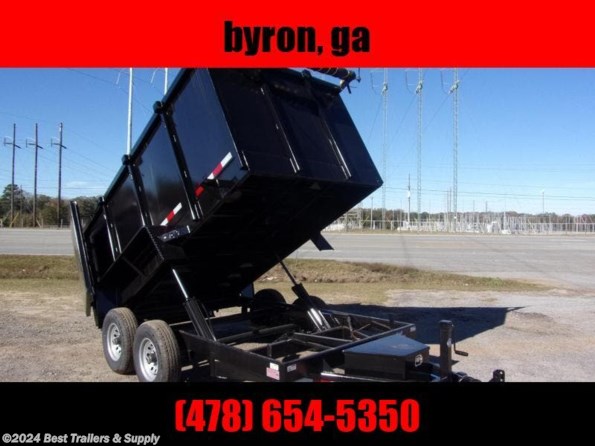 2024 Down 2 Earth 6x12 48 high side 10k dump trash trailer available in Byron, GA