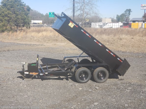 2024 Down 2 Earth 6x12 24 high side 10k small dump trailer landscape available in Byron, GA