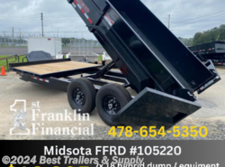 2022 Midsota FFRD DUMP 18  hybrid dump equipment bobcat trailer