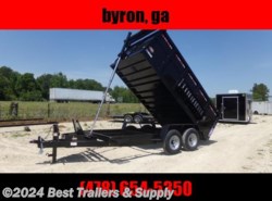 2024 Covered Wagon 7X14 4ft Sides dump trailer 14k w Telescoping lift