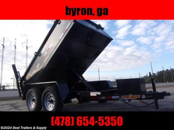 2024 Down 2 Earth 6x10 24 high side 7k small dump trailer landscape available in Byron, GA