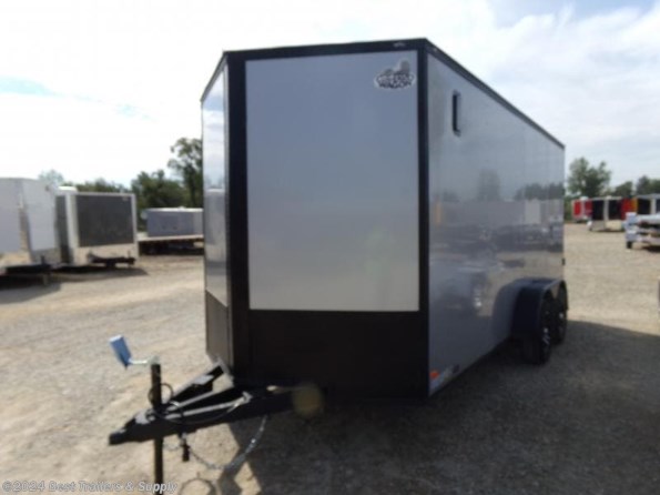 2024 Covered Wagon 7 X 16 CONTACTOR model cargo tool trailer available in Byron, GA