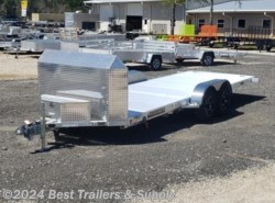 2024 Aluma 8220 Tilt car hauler trailer aluminum power tilt7x20