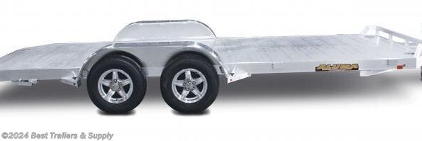 2025 Aluma 8218 18ft aluminum trailer car hauler available in Byron, GA