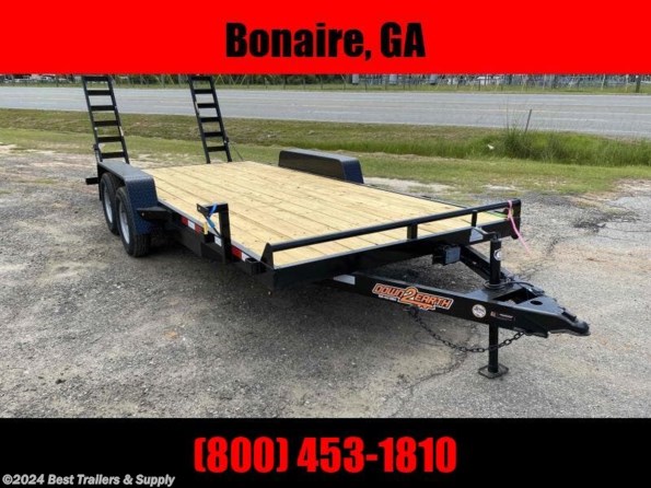 2024 Down 2 Earth 82x18 10k Wood Deck equipment bobcat landscape tra available in Byron, GA