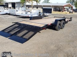2024 Down 2 Earth 82x20 10k bobcat equipment trailer flat bed 2' dov