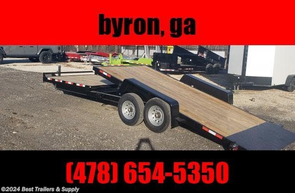 2024 Down 2 Earth 7 X 24 break deck tilt equipment trailer 16 tilt w available in Byron, GA
