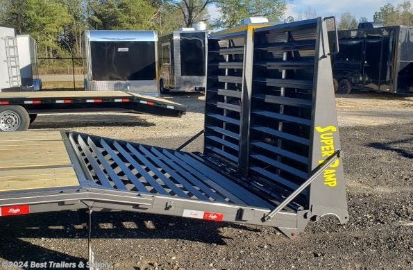 2024 Delta 30 ft gooseneck deckover mega ramp farm trailer available in Byron, GA