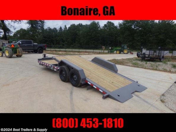 2023 Midsota 83x22 tilt 22 equipment flat bed trailer available in Byron, GA