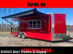 2024 Freedom Trailers 8x24 Concession trailer w awning and sinks AC