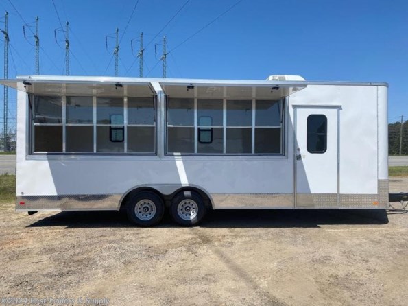 2024 Covered Wagon 8.5X24 8' Interior concession trailer Electric Pac available in Byron, GA