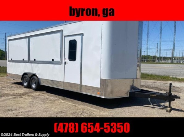 2024 Covered Wagon 8.5X24 8' Interior concession trailer Electric Pac available in Byron, GA