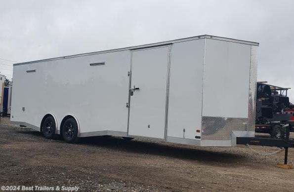 2024 Covered Wagon 8.5x28 10k race ready Enclosed Carhauler trailer s available in Byron, GA