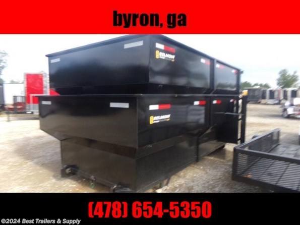 2024 Belmont 14 yard dumpster rolloff bin dump trailer available in Byron, GA