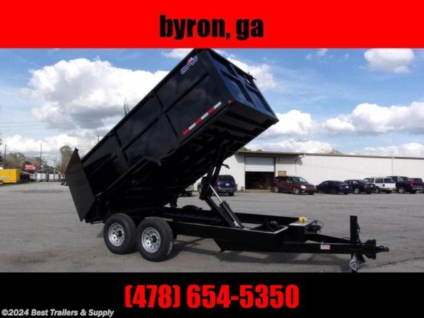 2024 Hawke 7x14 48 high side Low Pro dump traILER equipment t available in Byron, GA
