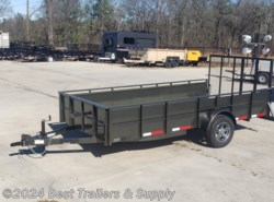 2024 Anderson 76x14 SS solid high side utility trailer