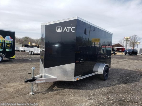 2024 ATC 6x12 ALL aluminum cargo motorcycle trailer available in Byron, GA