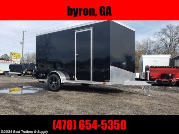 2024 ATC 6x12 ALL aluminum cargo motorcycle trailer available in Byron, GA