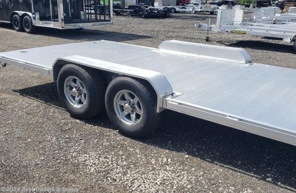 2024 Aluma 8220 h wb wide body carhauler trailer side load available in Byron, GA