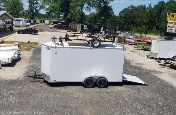 2024 CellTech Trailers 7x16 contractor enclosed cargo trailer heavy duty available in Byron, GA